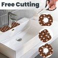 thumbnail image 3 of Xecao Sloths Need More Coffee for Kitchen Sink Splash Guard Faucet Mat , Faucet Guard & Draining mat, (15" X 5.5" ), 3 of 7