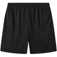 thumbnail image 3 of Taigaofy Men's Athletic Workout Shorts with Zipper Pockets Gym Quick Dry Mesh Tennis Shorts Black S, 3 of 6