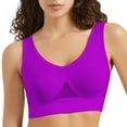 thumbnail image 3 of BOBOGOJP Breathable Cool Lift up Air Bra That Lift Up Sagging Breasts, 2024 New Women's Summer Ultra-Thin Comfort Bra (Purple,M), 3 of 5