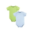 thumbnail image 5 of Hudson Baby Unisex Short Sleeve Bodysuits, 10-Pack, Sizes Newborn-24 Months, 5 of 6