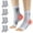 White, variant on 3 Pairs Ankle Brace Compression Sleeves, 8-15 mmhg Open Toe Compression Socks with Arch Support for Women & Men , Relief for Swelling, Plantar Fasciitis, and Sprains