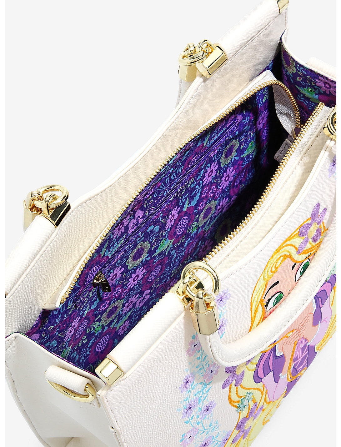 Loungefly Disney Tangled Floral Embroidered Bag Set buy Handbag & Wallet