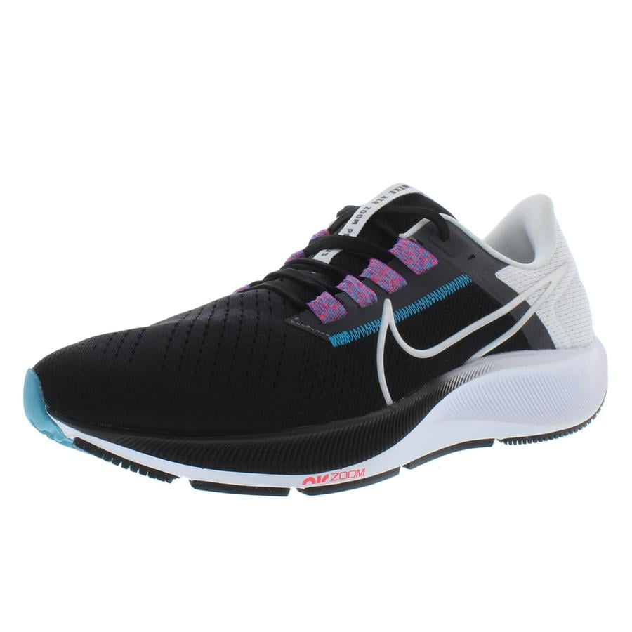 Nike Mens Air Zoom Pegasus 38 Blk/W/Chlrn BL/Mt Slvr CW7356-003