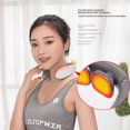 thumbnail image 2 of Cervical Spine Massager Neck Shoulder Kneading Neck Protector Intelligent Electric Neck Shoulder Massage Shoulder Neck Protector-Charging and heating-style N, 2 of 5