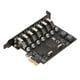 thumbnail image 1 of Tarjeta adaptadora Bling Bling PCIE a USB 3.0 7 puertos 5 Gbps, 1 of 12