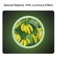 thumbnail image 2 of 4 PCS Banana Fruit and Leave Crystal Glass Round Cabinet Knob Drawer Pull Handle Glowing in The Dark for Kitchen, Cupboard, Dresser, Wardrobe, etc, 2 of 7