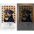 thumbnail image 2 of Caroline's Treasures SS4332CNL Rottweiler Fall Leaves Portrait Ceramic Night Light, 6x4x3", multicolor, 2 of 2