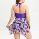 thumbnail image 4 of Traje de baño de bikini dividido grande y elegante para mujer Conjunto de traje de baño de ángulo plano Traje de baño OAVQHLG3B Store  lin121212, 4 of 4