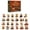 Orange Tabby, variant on Halloween Advent Calendar 2026, 24 Day Halloween Countdown Box (Dragon) for Adults, with 2D Flat Acrylic Ornament Set, Spooky Hanging Charms for Home Party Table Decor, Christmas Tree Ornment Decor