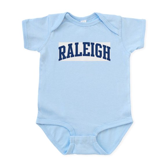 CafePress - RALEIGH Design (Blue) Infant Bodysuit - Baby Light Bodysuit, Size Newborn - 24 Months