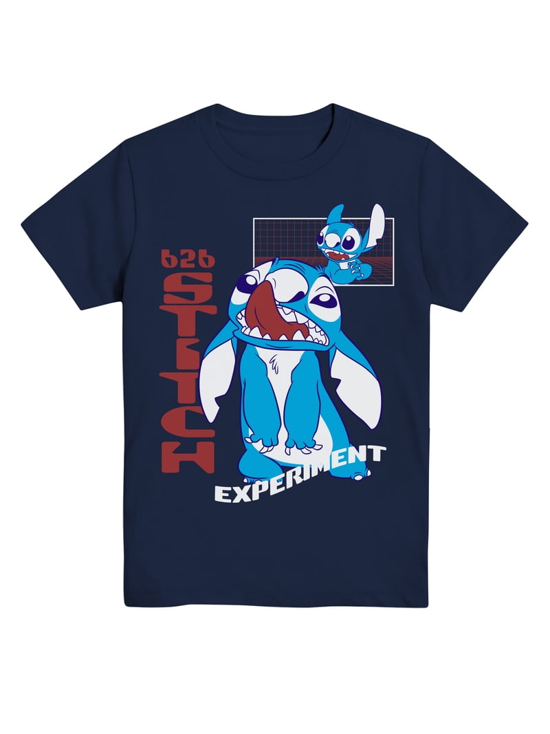 Stitch Snot Planets, Boys Apparel Graphic Crew Neck Short Sleeve