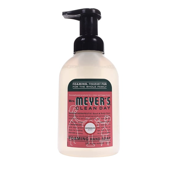 Mrs. Meyer's Clean Day Foaming Hand Soap, Watermelon Scent, 10 Fl oz
