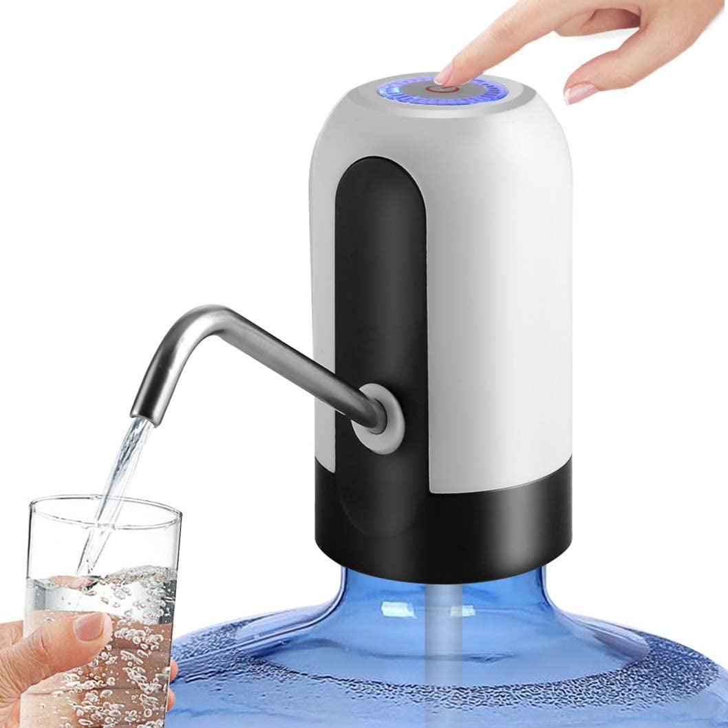 Water Bottle Pump Automatic Electric Charging Switch 5 Gallon USB Jug Dispenser 