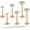 Rose Gold CZ-2/3/4mm, variant on 20G Flat Back Earrings Stud G23 Titanium Threadless Tragus Labret Cartilage Lip Medusa Conch Body Piercing Jewelry Hypoallergenic for Women Men