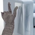 thumbnail image 1 of Kit de pegatinas antiarañazos para sofá de gato, juguete para gatos, sofá para gatos, pegatina antiarañazos de una cara, pegatina de pata de gato, cinta rascadora para gatos (tamaño pequeño 14*46 (dos juegos)) JM, 1 of 5
