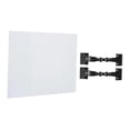 thumbnail image 2 of KLKCMS Clay Screen for Pottery Tool Antisplash DIY Splash Protection Pottery Shield black clips, 2 of 7