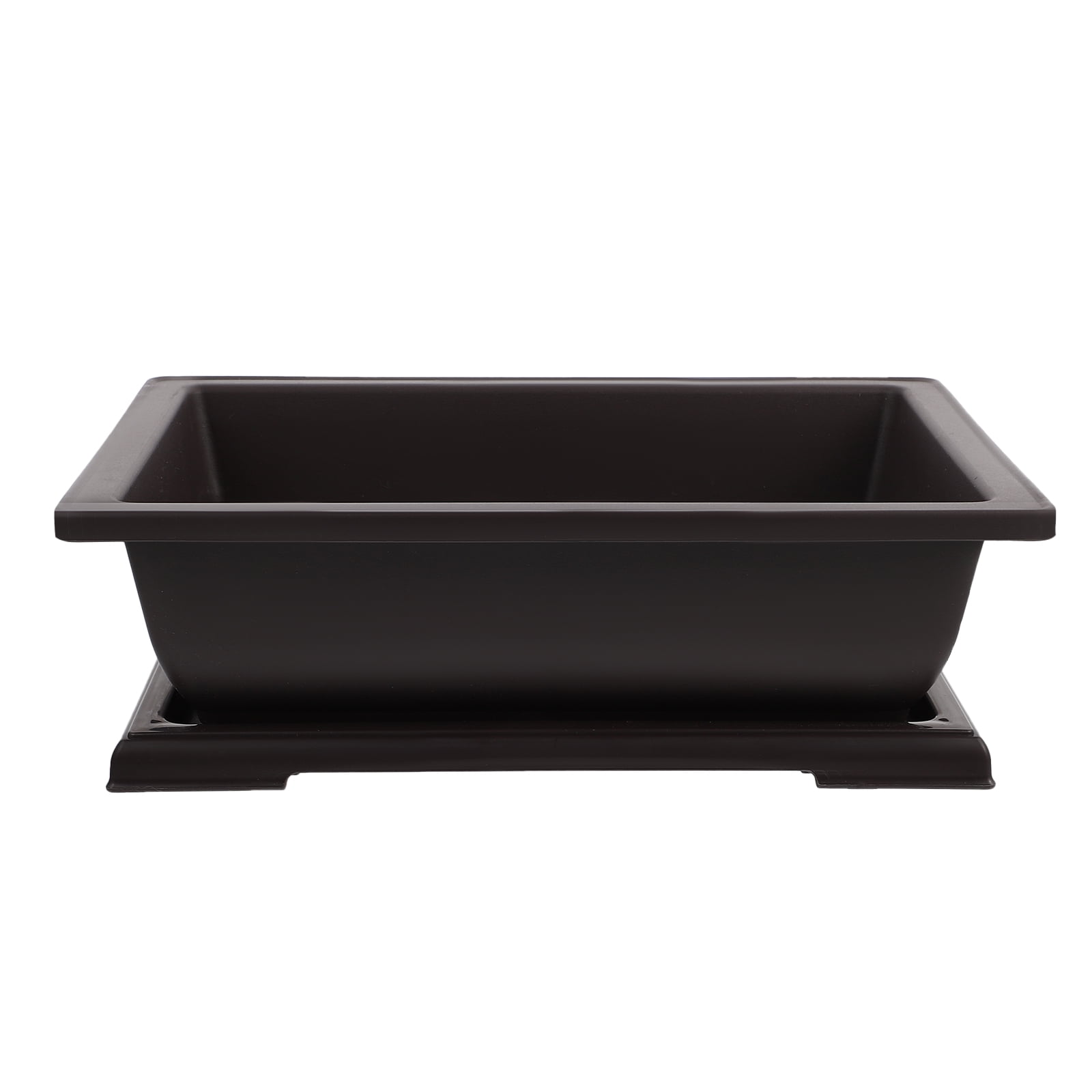 MasteelfCA Plastic Planter Practical Flower Pot Useful Plant Pot Gardening Pot with Tray