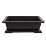 MasteelfCA Planter en plastique Pot de fleurs pratiques Pot de jardinage de plantes utiles Pot avec bac