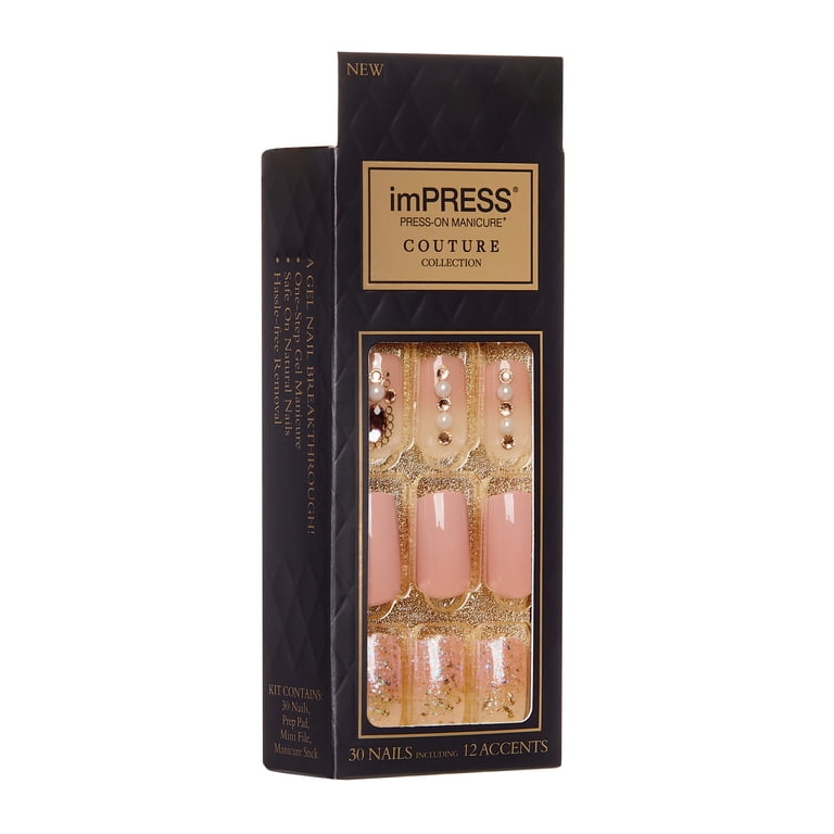 KISS imPRESS Press-on Manicure Couture Collection, Superb, Medium