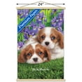 thumbnail image 3 of Keith Kimberlin - Cavalier King Charles Puppies Wall Poster with Wooden Magnetic Frame, 22.375" x 34", 3 of 6