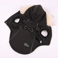 thumbnail image 3 of PATIO_PEACE_INC Pet Cat Dog Autumn And Winter Out Of The Chest Strap One-piece Hat Cotton, 3 of 6