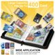 thumbnail image 4 of Carpeta para tarjetas coleccionables YunMor de 400 bolsillos con 50 fundas, 4 of 6