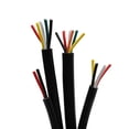 thumbnail image 2 of 28 Gauge 4 Conductor Wire Audio Power Cable Speaker Wire (Red & Black & Yellow & White) 80ft, 2 of 5