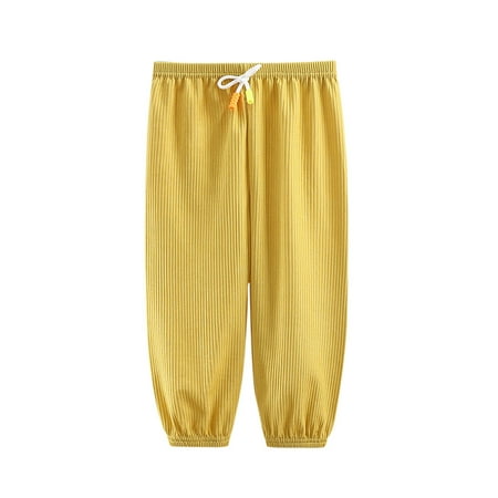 

Sales Honeeladyy Fall Toddler Kids Baby Boy Girl Solid Color Anti-Mosquito Pants Harem Pant Pyjamas Bloomers Back to School