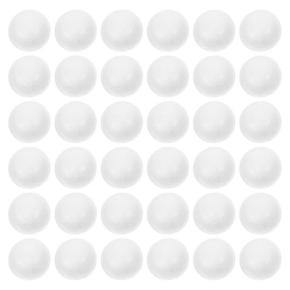 CIMAXIC 100pcs Foam Polystyrene Ball For Round Craft Balls White Craft Supply For Holiday Decorations