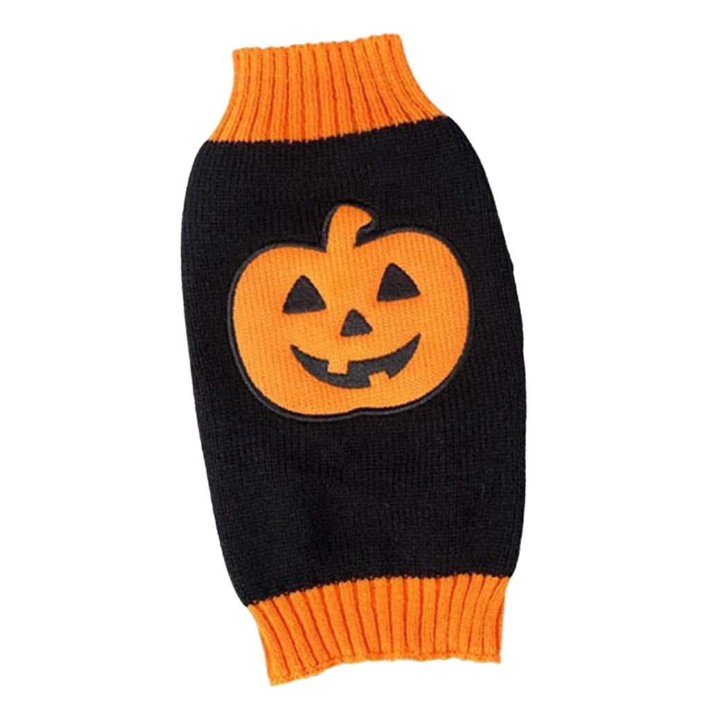 Dog pumpkin sweater sales