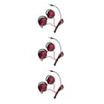 thumbnail image 2 of Monstrate Ear-hook Headset Padded Stereo with Braided Earphone Earbuds Control Mic Cable for Computer Tablet Mobile Phone Type4 NO4, 2 of 6