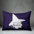 thumbnail image 3 of Creative Products Let's get wicked 14x20 Spun Poly Pillow, 3 of 3