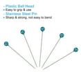 thumbnail image 4 of Uxcell Sewing Pins, 1.5 Inch Straight Pin with Plastic Pearlized Ball Head, Light Blue,400Pack, 4 of 6