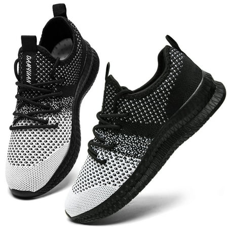 

Htcenly Mens Casual Shoes Athletic Sport Running Shoes Fashion Sneakers Lightweight Breathable Slip on Gym Walking Work Shoes