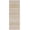 Tan, Off White / Alvan, variant on BoutiqueRugs Alvan Traditional, Transitional Runner Rug - Machine Washable - Tan, Off White - 2'7" x 7'2" Runner
