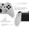 thumbnail image 2 of eXtremeRate PlayVital Anti-Slip Glow in Dark - Green Silicone Controller Cover Skins and Black Thumb Grips Caps Protective Case for Xbox One X S Controller - Controller NOT Included, 2 of 9