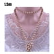 thumbnail image 3 of Gargantilla de perlas, suéter personalizado Multicolor ajustable delicado, estilo Simple, regalos del Día de San Valentín, collares en capas Ropa, zapatos y accesorios Miscelánea champán Sonducket AP009025-07B, 3 of 6