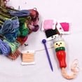 thumbnail image 2 of MYG Two-Piece Knitting Doll Tool Set French Knitting Tool Wooden Spool Knitting Tool, 2 of 9