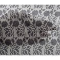 thumbnail image 4 of oneOone Viscose Chiffon Fabric Leaves & Floral Block Print Fabric BTY 42 Inch Wide, 4 of 4