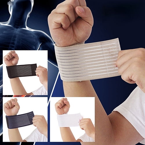 Flmtop New Elastic Wrist Ankle Elbow Knee Brace Gym Sport Bandage Guard Support