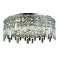 thumbnail image 1 of Elegant Lighting Maxime 20" 6 Light Royal Crystal Flush Mount, 1 of 2
