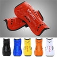 thumbnail image 6 of Hot Kids Sports Leg Protector Blue Black White Red Light Soft Foam Protect Soccer Shin Guards Football Shin Pads Adult Knee Support BLACK L FOR ADULT, 6 of 8