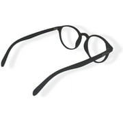 Blue Light Lightweight Glasses For Men Women | Blocking Glasses for Computer, Gaming, Reading | Anti UV, Anti Glare, Anti Eyestrain, Model B, Matte Black