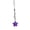 Purple, variant on Unique Keychain Pendant Phone Chain Fashionable Phone Charm Keyring for Backpacks and Headphone Cases