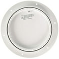thumbnail image 2 of Beckson DP65-W Pry-Out Deck Plate - 6" with Diamond Center, White, 2 of 2