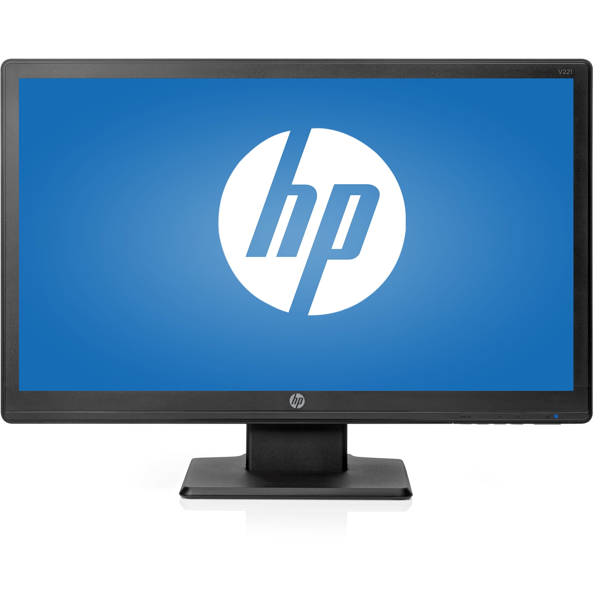HP 21.5 LED LCD Widescreen Monitor (V221 Black)