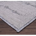 thumbnail image 4 of Geometric Rug - 5 ft. 3 in. x 7 ft. 6 in., Dove, Indoor/Outdoor Flat Woven Area Rug with Diamond Pattern, Stain Resistant, Waterproof Rug | Stylish Area Rugs, 4 of 8