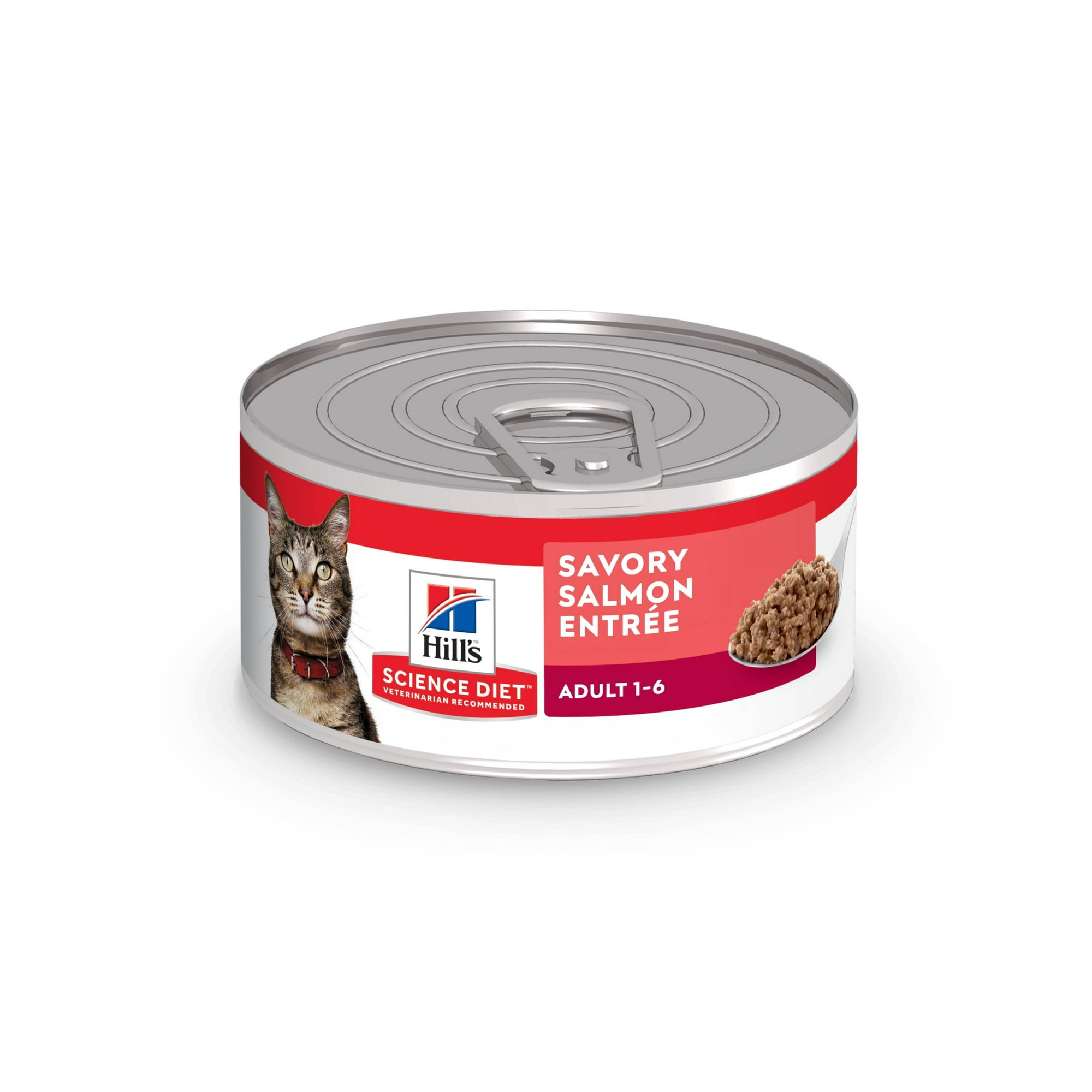 Hill's Science Diet Savory Salmon Wet Cat Food, 5.5oz Can 24pk