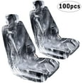 thumbnail image 1 of 100 pieces of disposable plastic car seat covers, 1 of 5