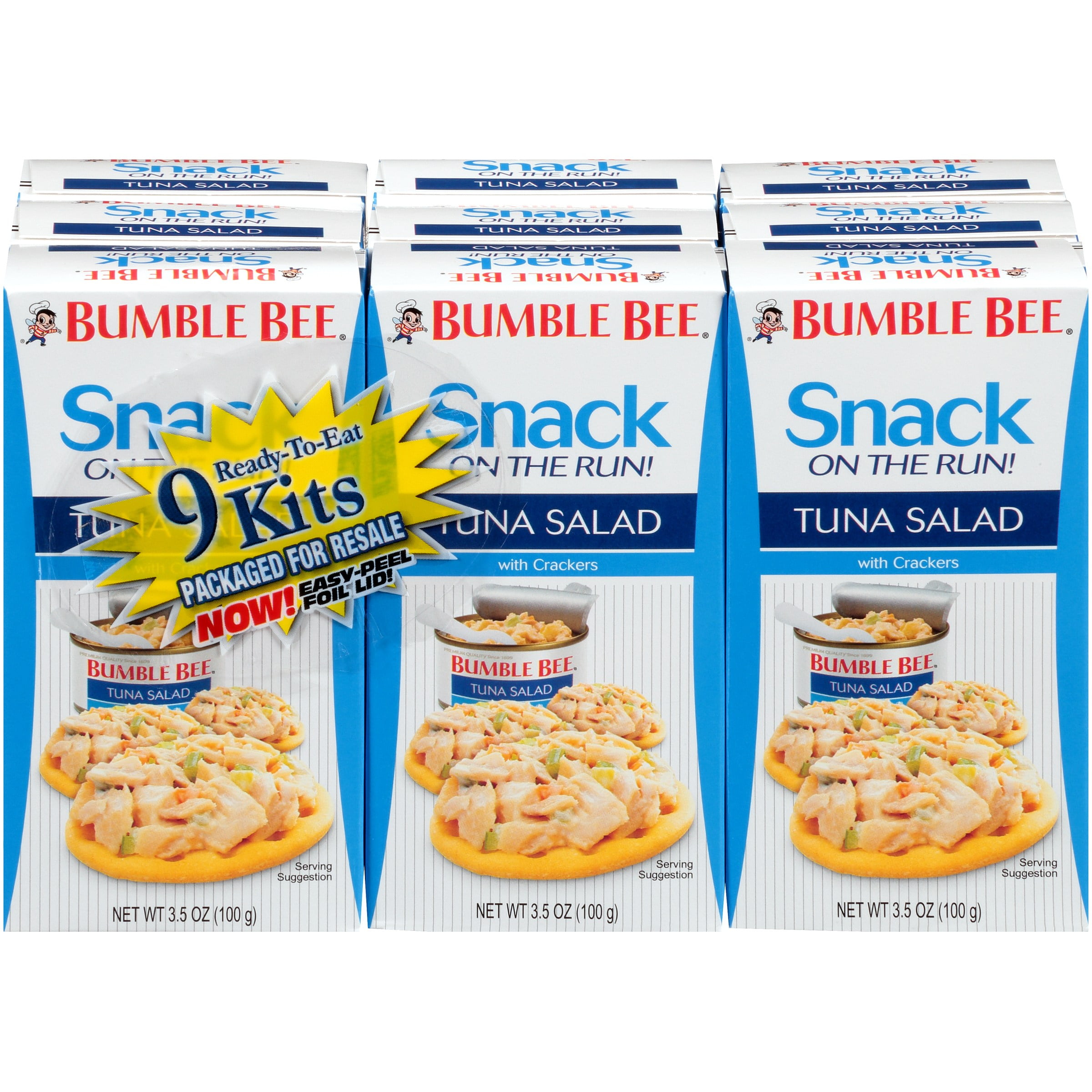 Bumble Bee® Tuna Salad with Crackers Kit 93.5 oz. Boxes